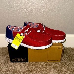 4th OF JULY LIMITED EDITION HEY DUDE WALLY AMERICAN FLAG 🇺🇸